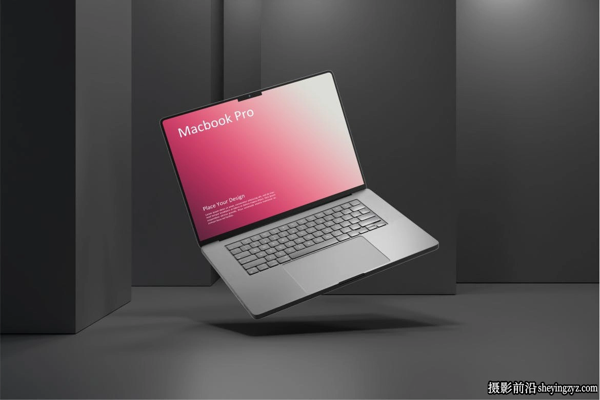 免费Macbook笔记本电脑样机模型
