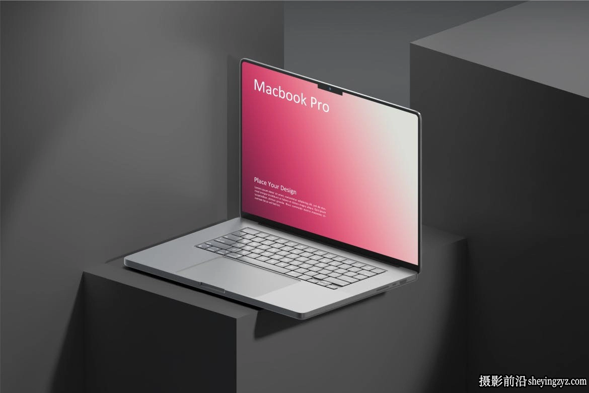 免费Macbook笔记本电脑样机模型