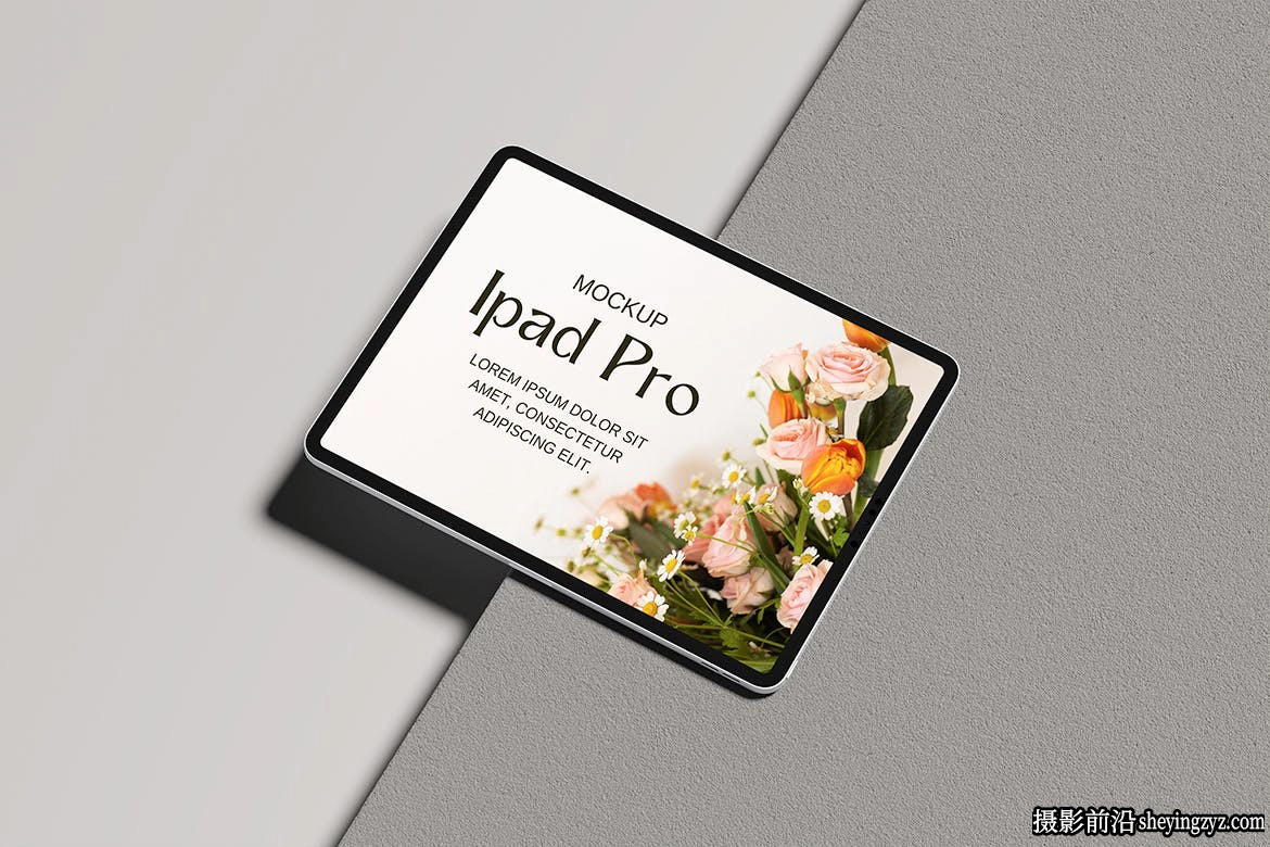 免费iPadPro样机平板展示模型