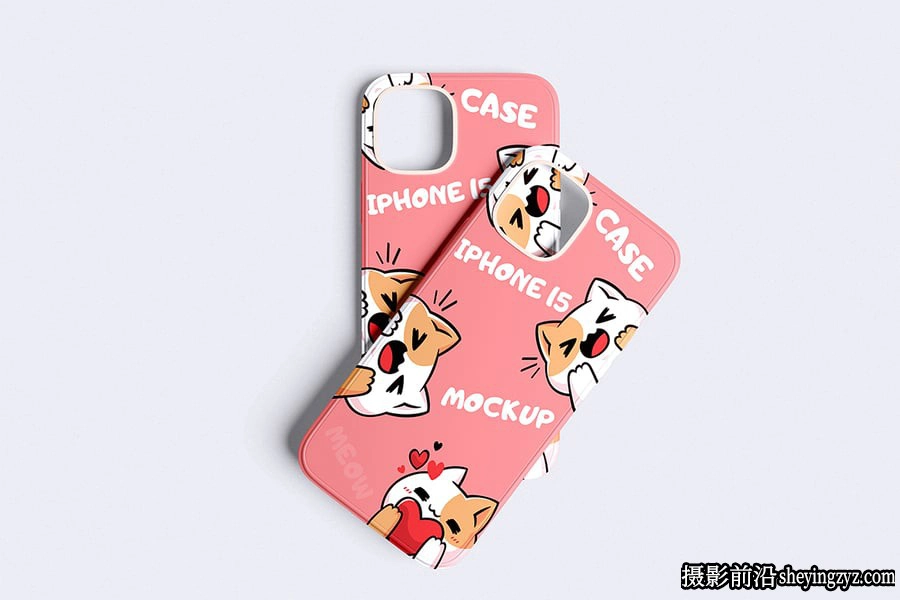 免费iPhone手机外壳样机模型
