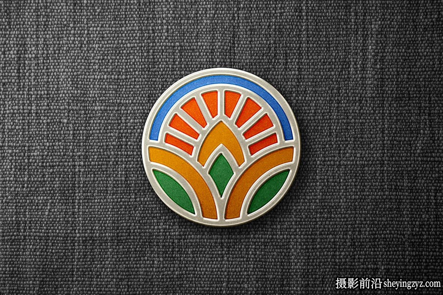 免费金属珐琅别针样机别针样机
