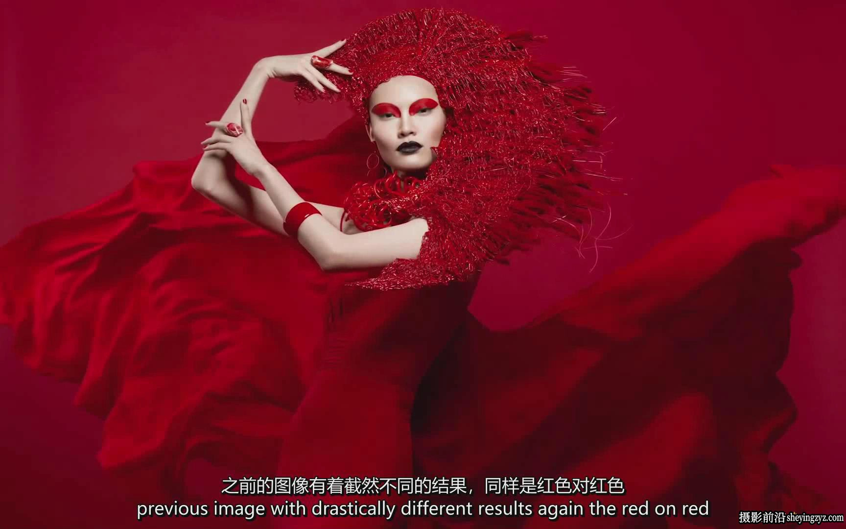 摄影师 Lindsay Adler 拍摄高影响力时尚人像大片教程-中英字幕