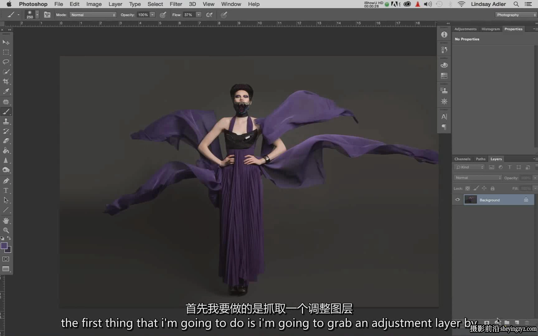 摄影师 Lindsay Adler 拍摄高影响力时尚人像大片教程-中英字幕