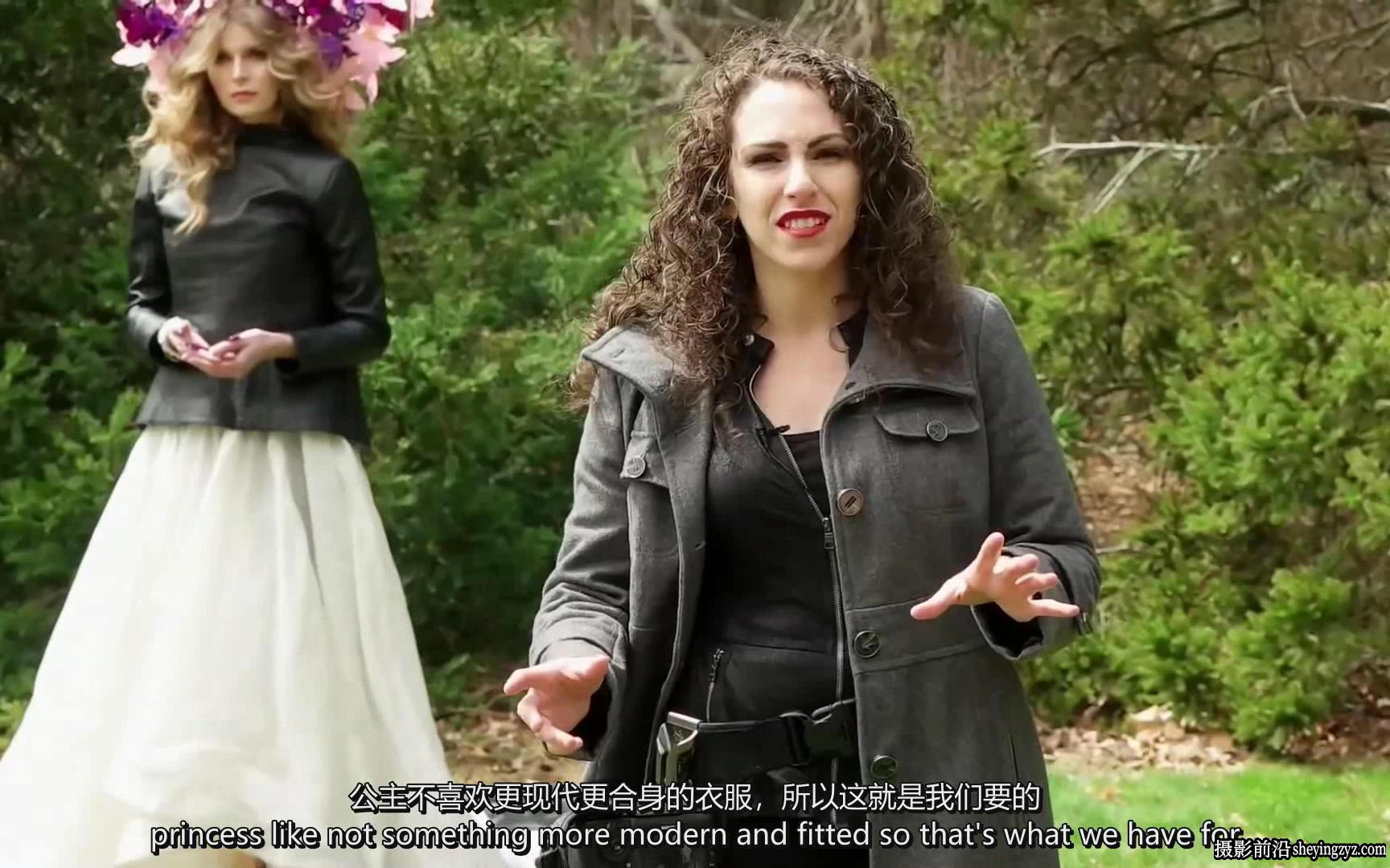 摄影师 Lindsay Adler 拍摄高影响力时尚人像大片教程-中英字幕