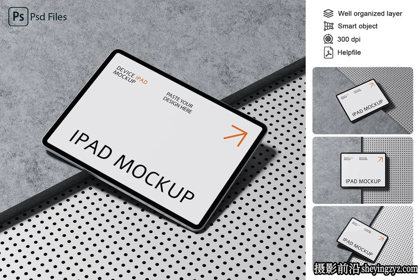 免费iPad平板样机,iPad展示样机