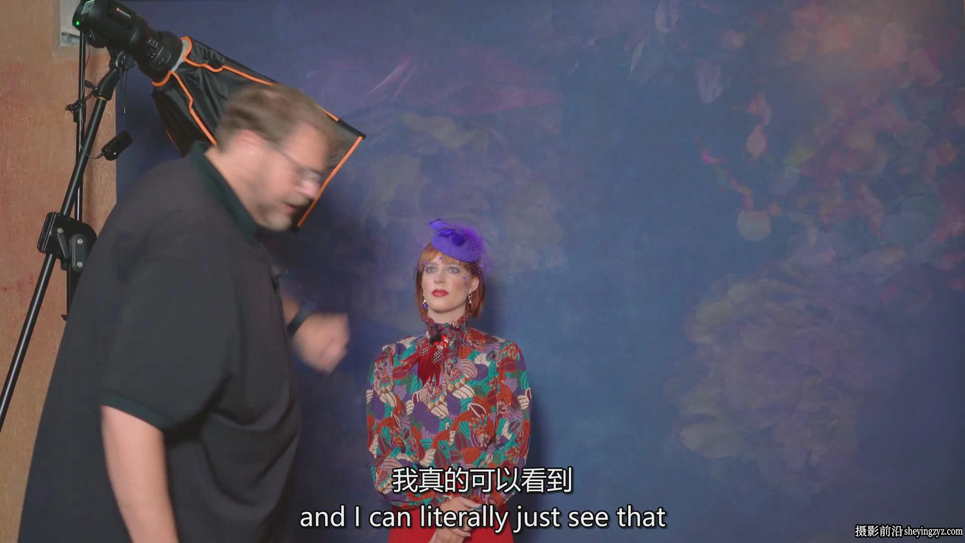 摄影师Frank Doorhof工作室人像布光照明基础入门教程-中英字幕