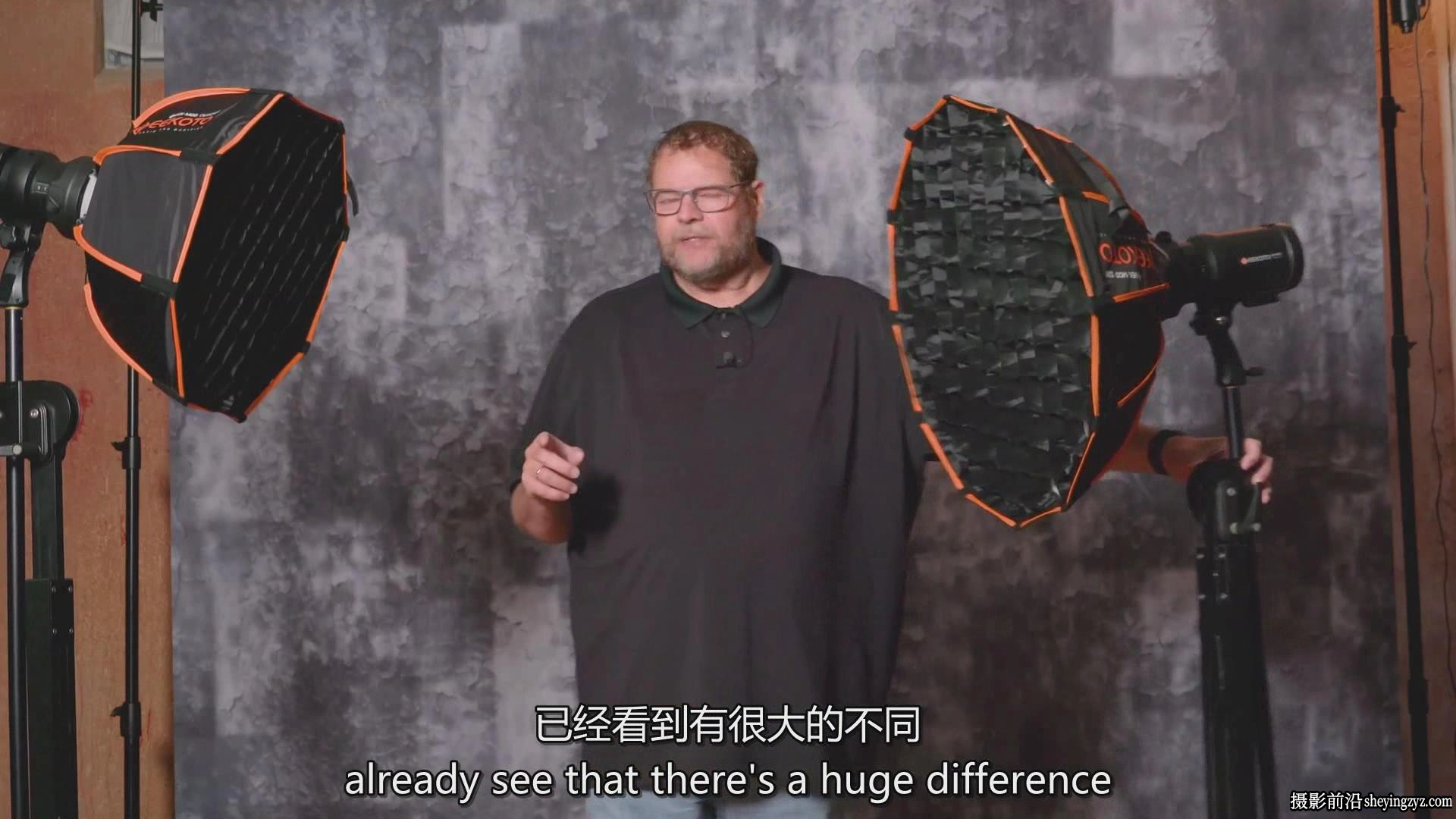 摄影师Frank Doorhof工作室人像布光照明基础入门教程-中英字幕