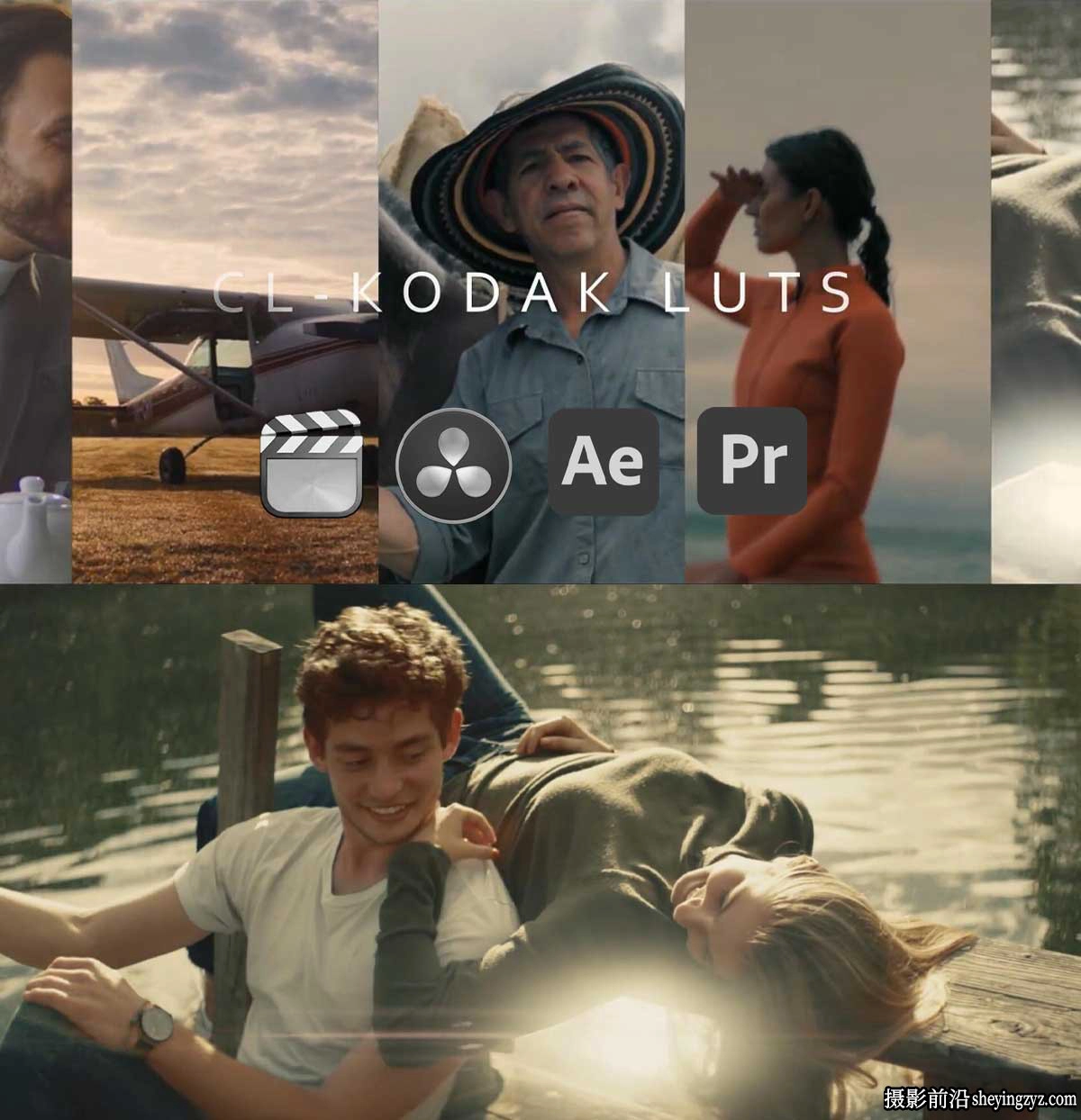 Pixflow –CL-Kodak LUTs 28个柯达胶片风格色彩还原LUT调色预设