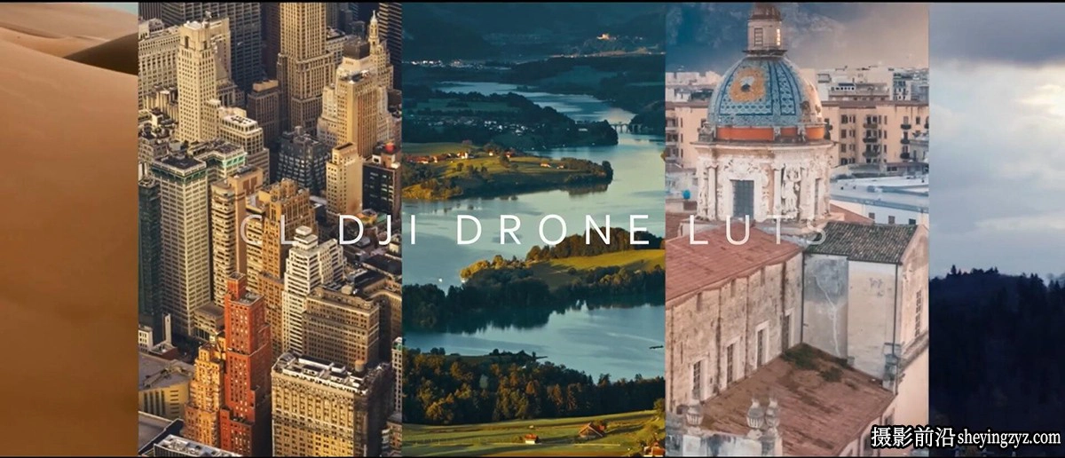 Pixflow–CL-DJI Drone LUTs 120种大疆无人机航拍电影LUT预设