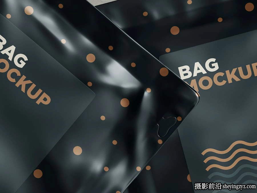 免费快递包样机,塑料包装袋样机