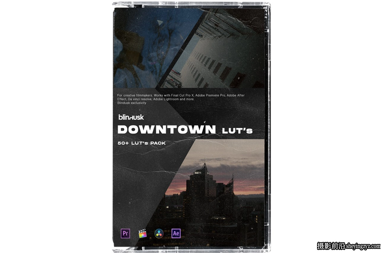 30种城市中心街头电影调色LUT预设 Blindusk - Downtown Luts