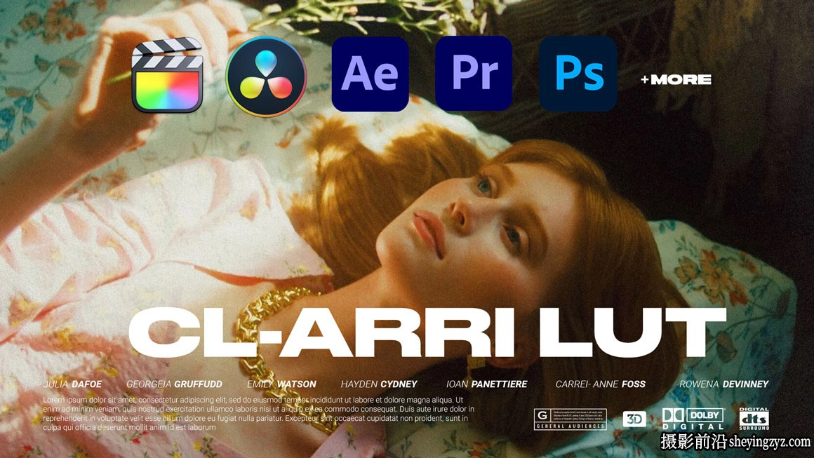 PIXFLOW – COLORIFY CL-ARRI LUTS 阿莱胶片电影色彩分级LUT预设