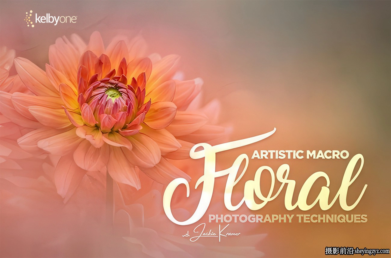 KelbyOne - Jackie Kramer掌握花卉微距艺术摄影教程-中文字幕