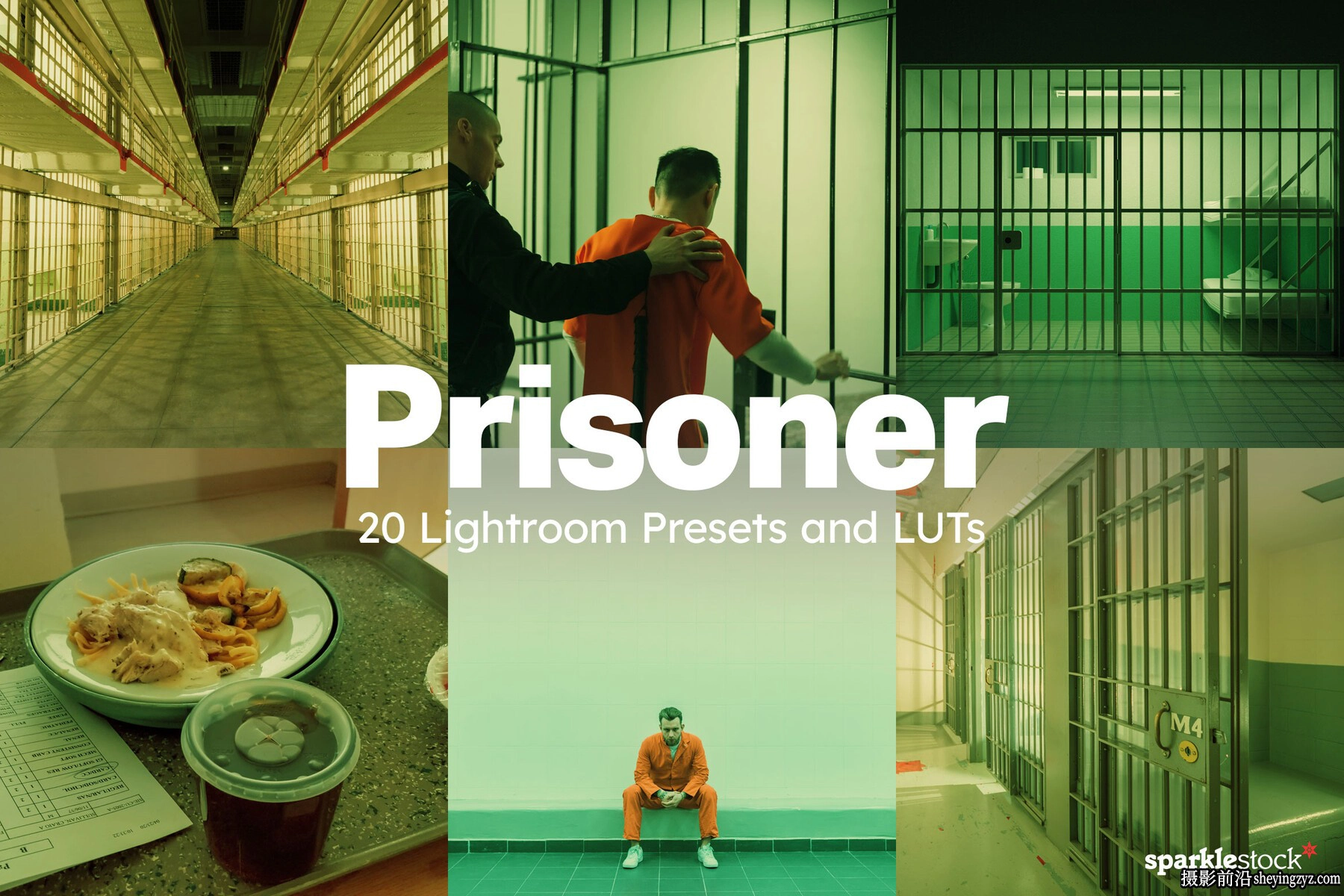 AI自适应监狱电影调色LR预设 Prisoner LUTs &amp; Lightroom Presets