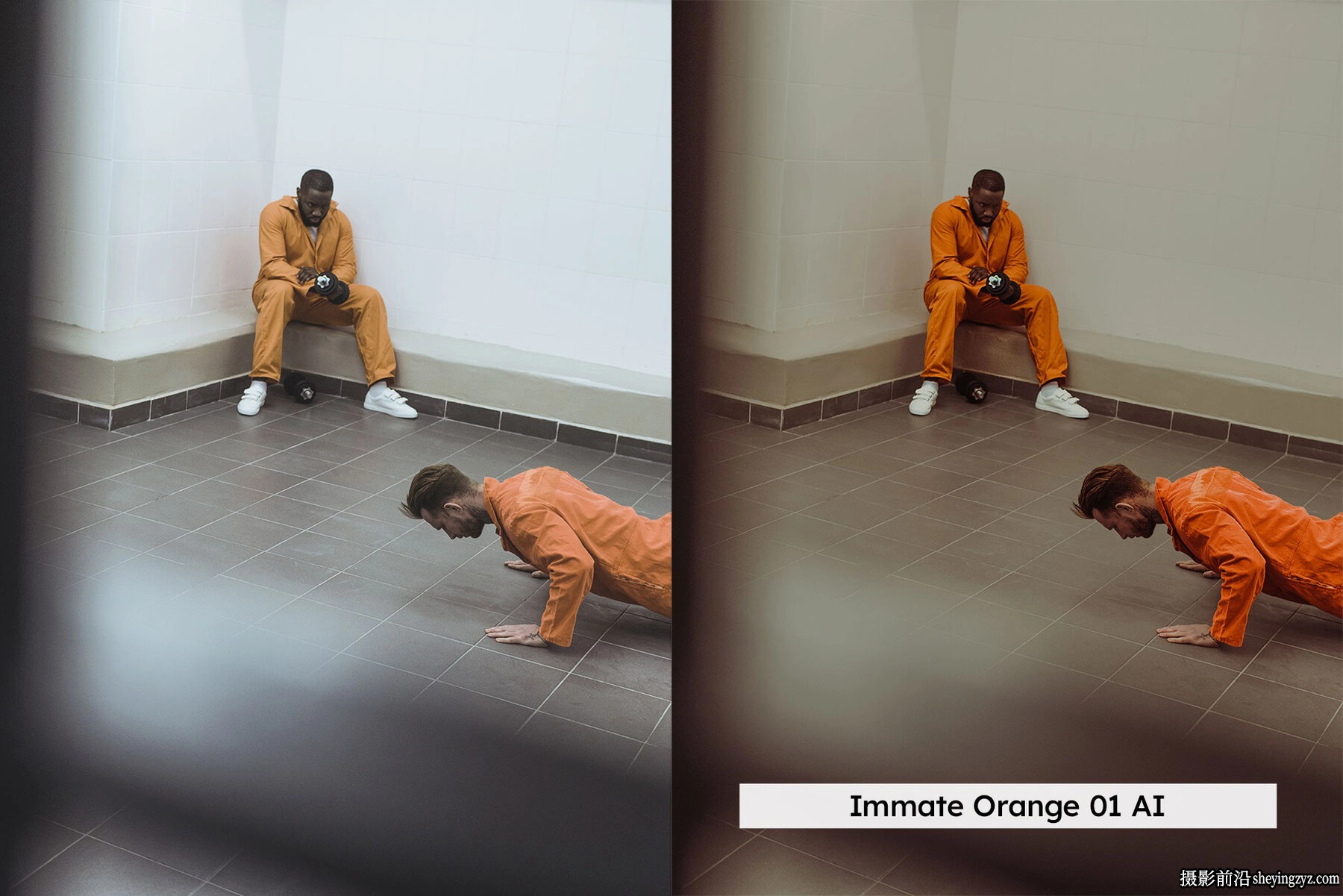 AI自适应监狱电影调色LR预设 Prisoner LUTs &amp; Lightroom Presets