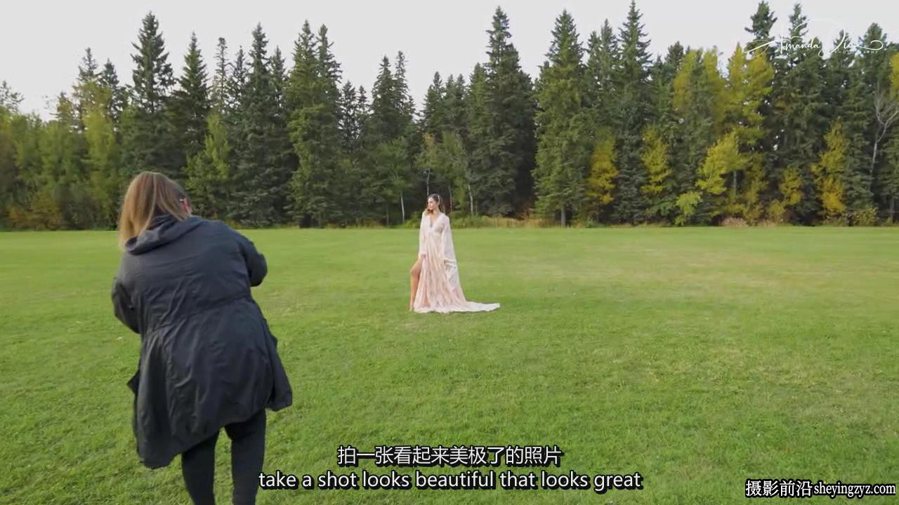 Amanda Diaz -柔和复古浪漫人像摄影及后期大师班教程-中英字幕
