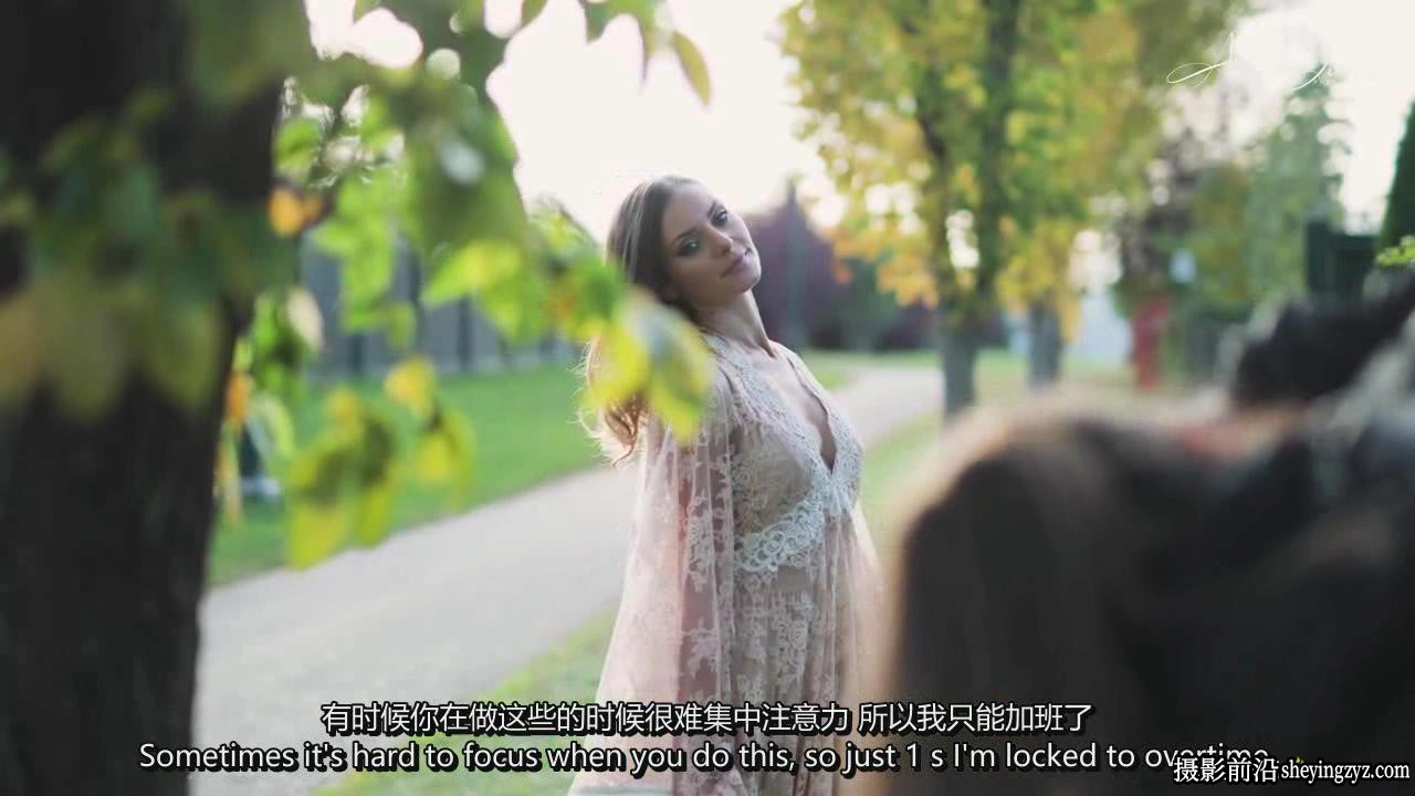 Amanda Diaz -柔和复古浪漫人像摄影及后期大师班教程-中英字幕