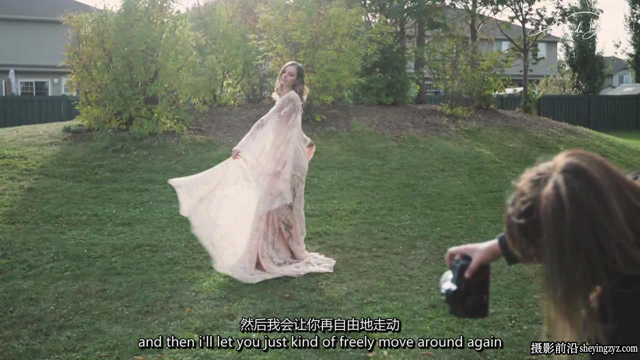 Amanda Diaz -柔和复古浪漫人像摄影及后期大师班教程-中英字幕
