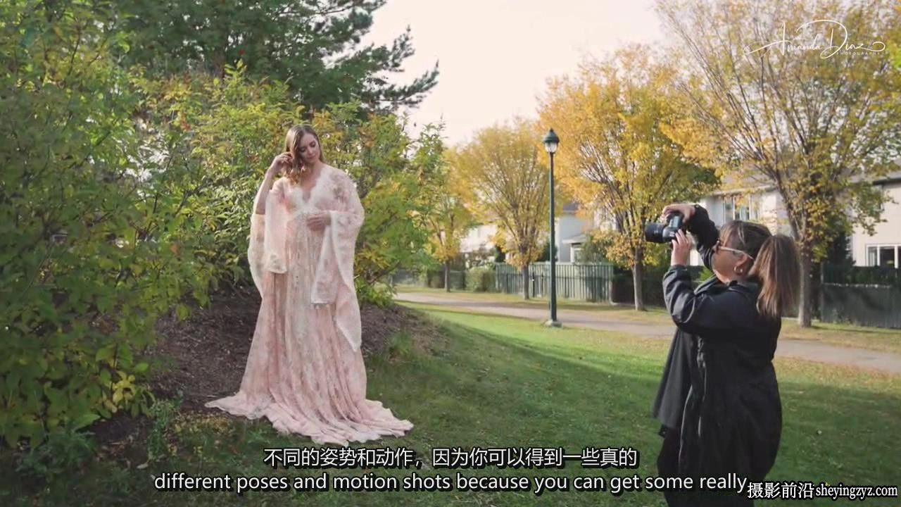 Amanda Diaz -柔和复古浪漫人像摄影及后期大师班教程-中英字幕
