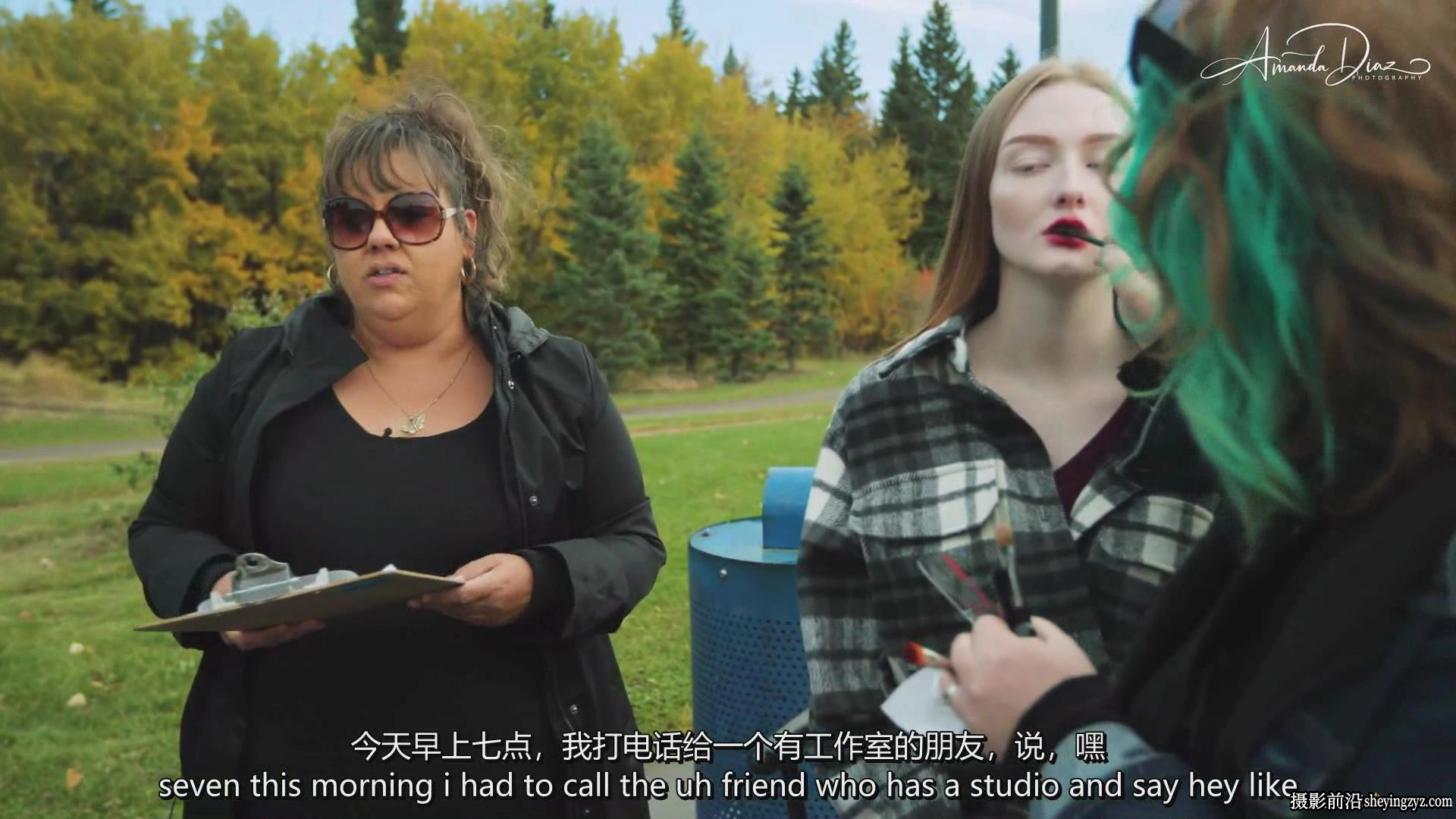 Amanda Diaz -时尚人像摄影布光及后期修图大师班教程-中英字幕
