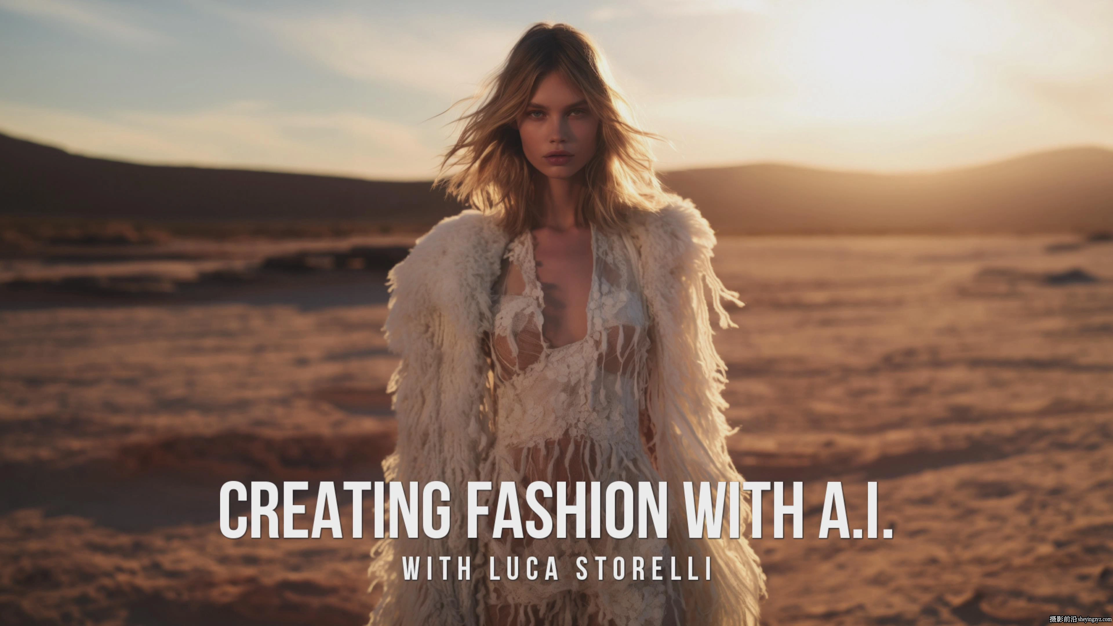PhotoWhoa - Luca Storelli 人工智能创造时尚AI摄影大师班-中英字幕