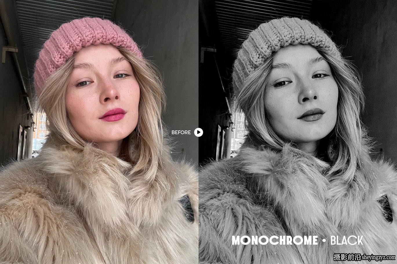 黑白电影胶片LR预设ACR调色预设 Monochrome Lightroom Presets