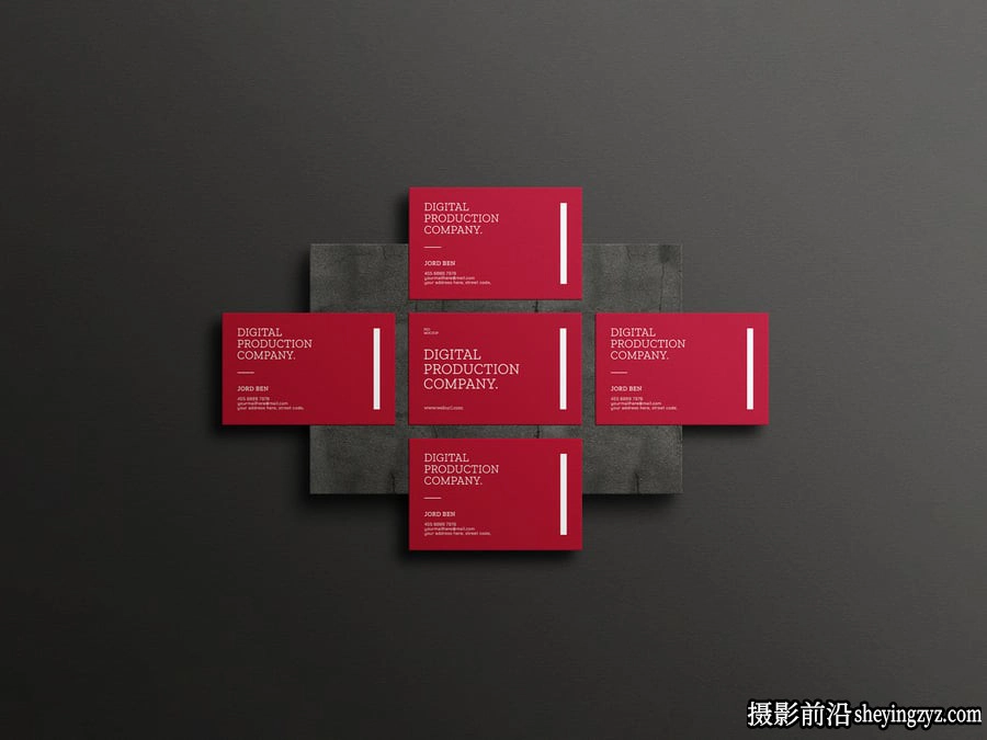 免费优雅的名片品牌样机集