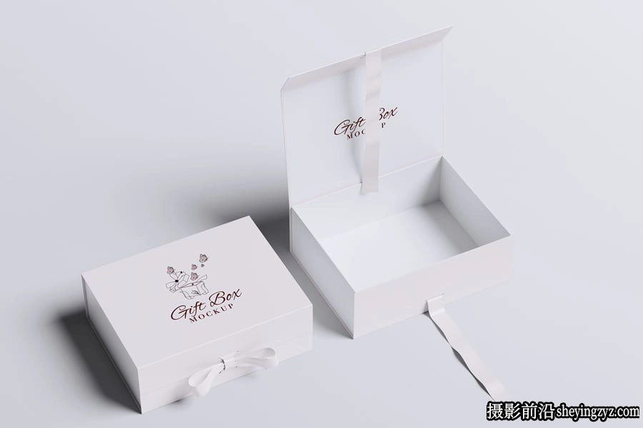 礼品盒样机,包装盒样机,纸盒样机