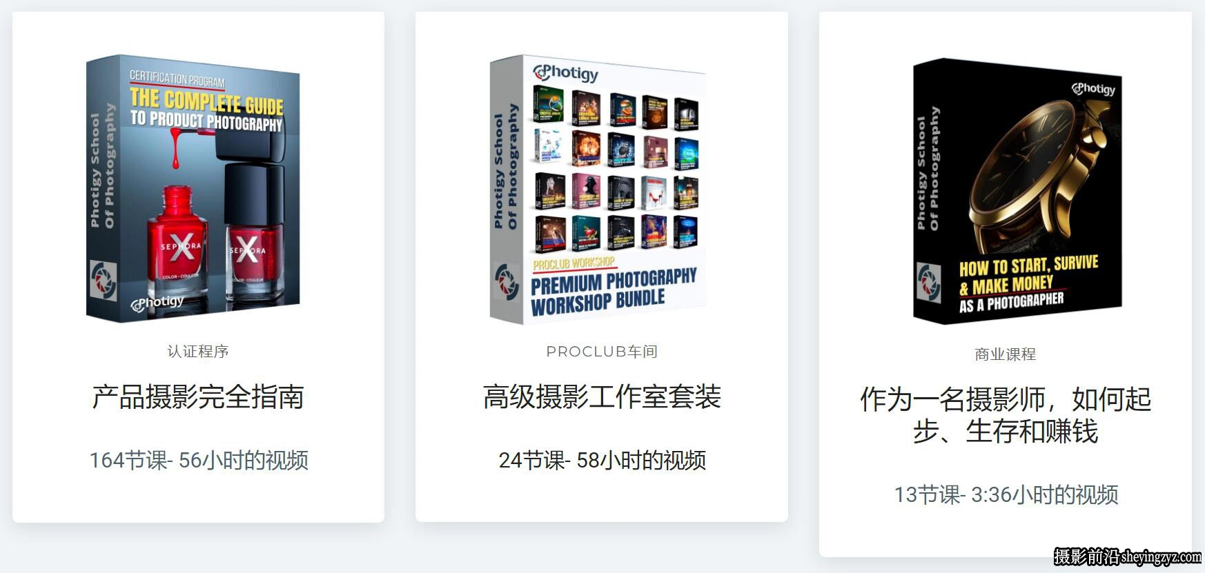 Photigy - 产品摄影布光201课117小时完全指南套装-独家中英字幕