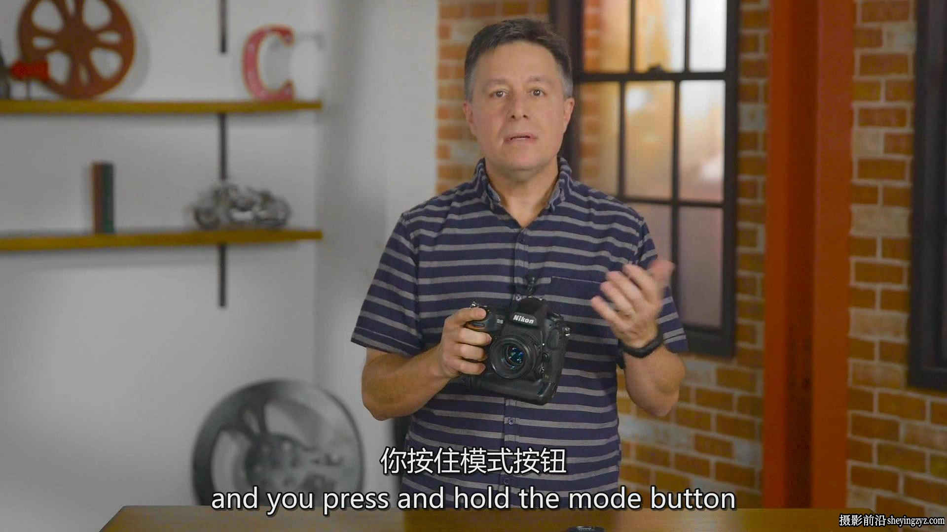 kelbyone–Larry Becker充分掌握尼康D5相机必备教程-中英字幕