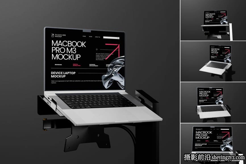 Macbook电脑样机,Macbook展示样机