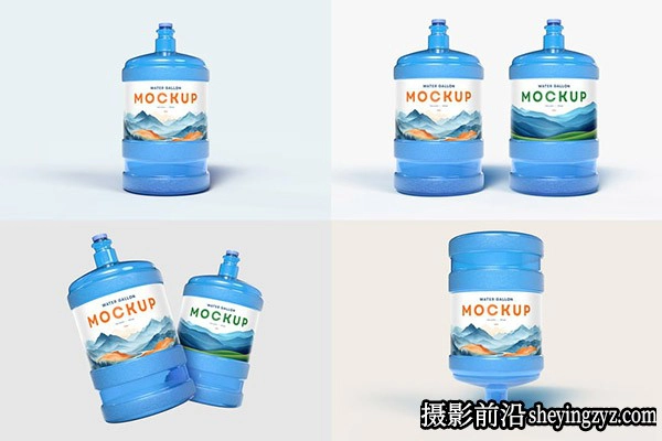 桶装水样机,纯净水水桶样机
