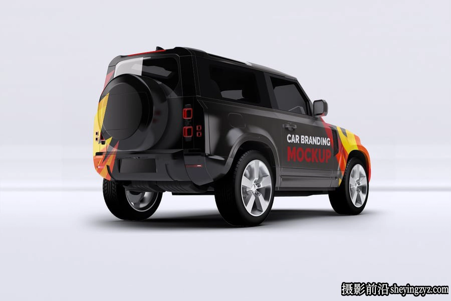 路虎汽车样机展示模型素材