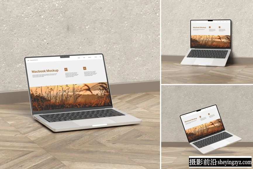 Macbook电脑样机,Macbook产品样机