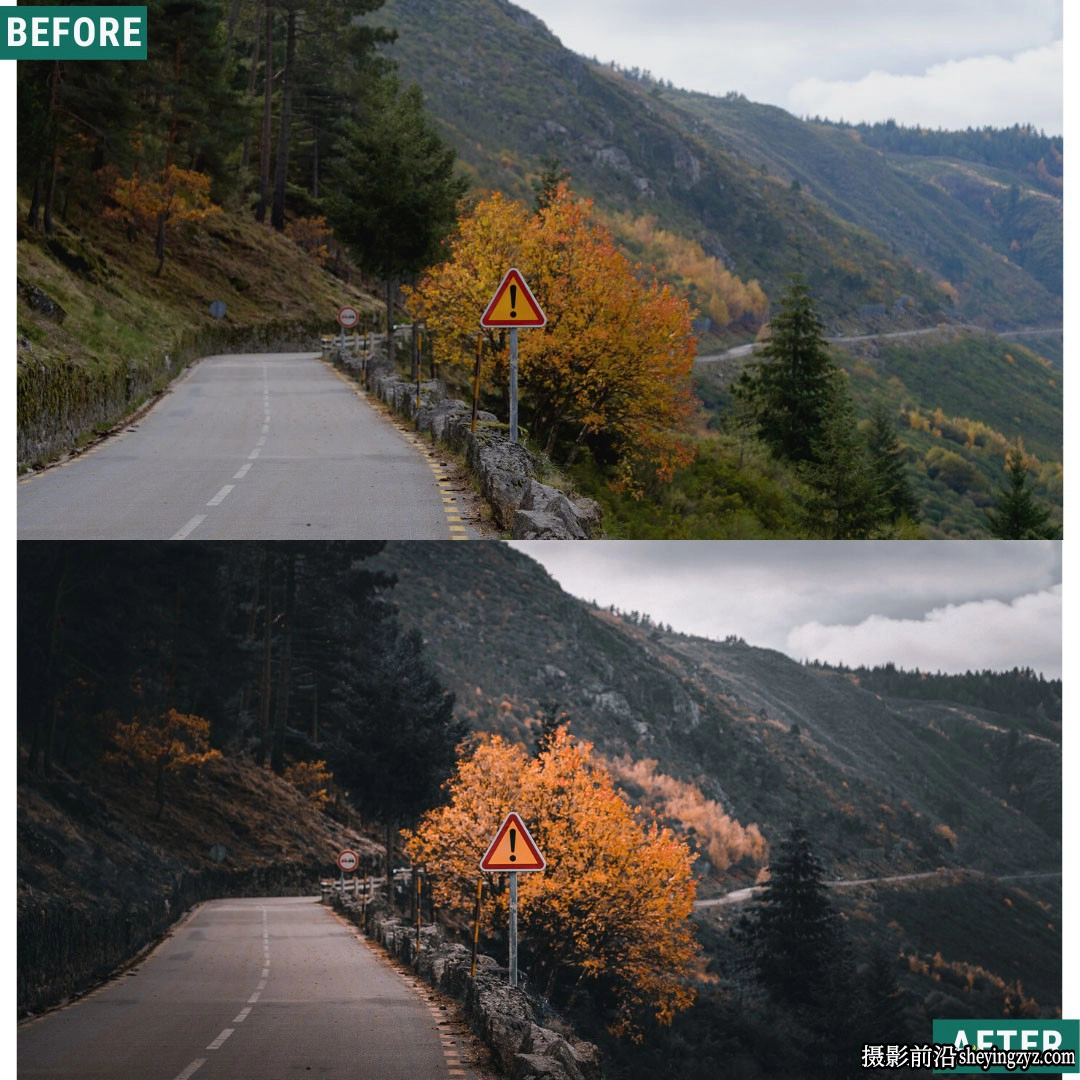 魔幻秋季电影风光调色LR预设ACR预设 Spooky Mood LIMITED Presets