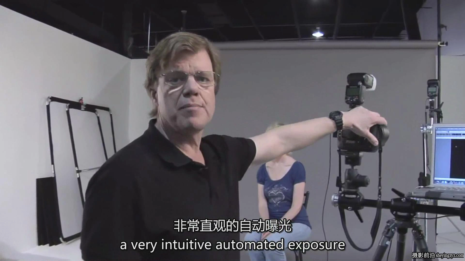 KelbyOne -Joe McNally使用一盏灯进行人像摄影布光教程-中英字幕