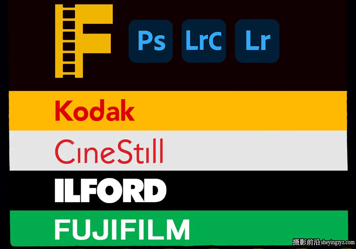 电影仿真胶片LR预设+电影边框 Film is Fun-Film Emulation Preset