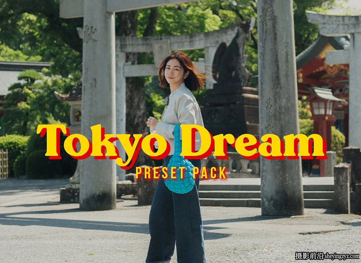 日本东京街头摄影Lightroom预设ACR预设 TOKYO DREAM PRESET PACK