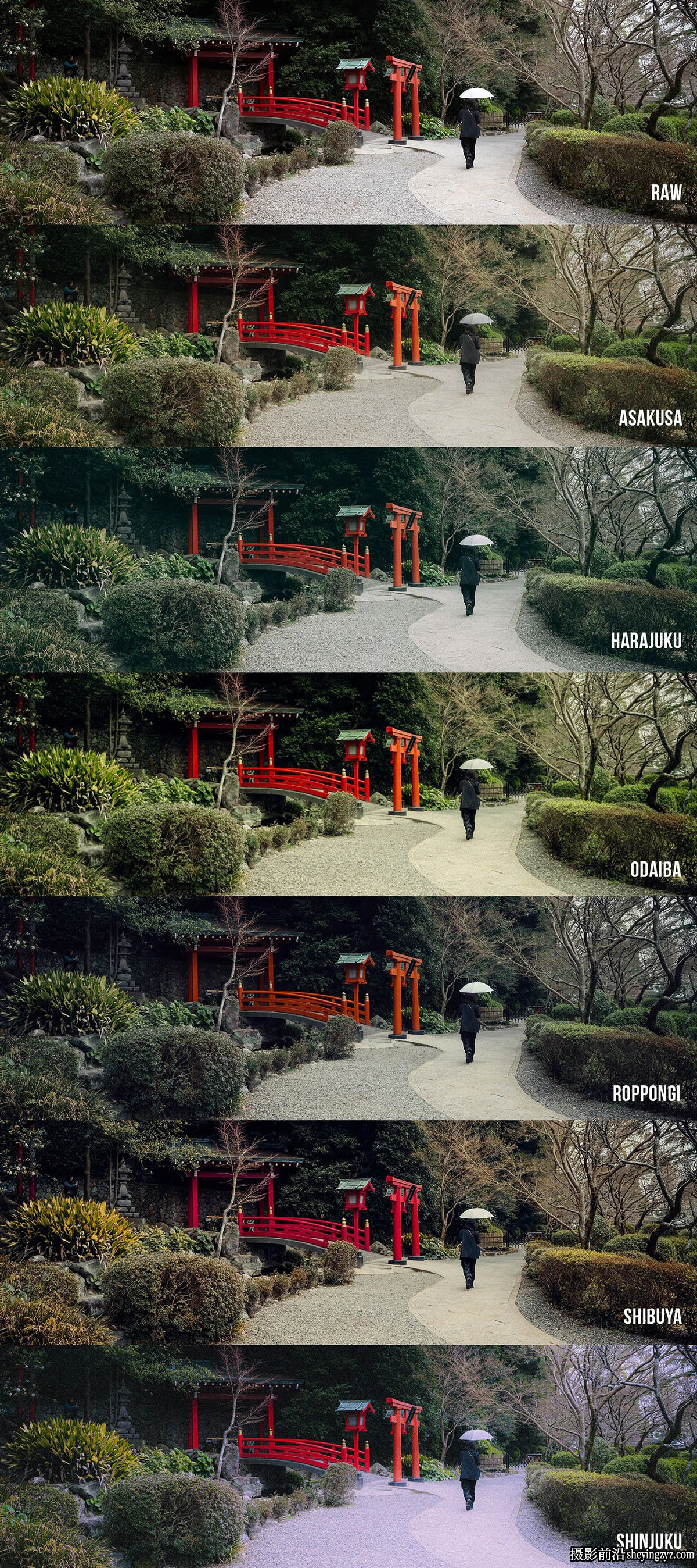 日本东京街头摄影Lightroom预设ACR预设 TOKYO DREAM PRESET PACK