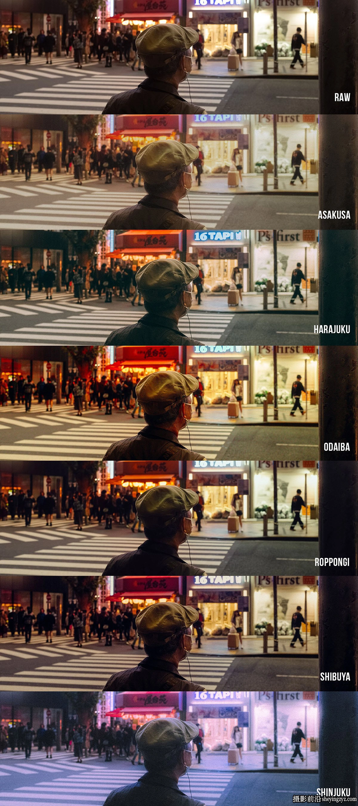 日本东京街头摄影Lightroom预设ACR预设 TOKYO DREAM PRESET PACK