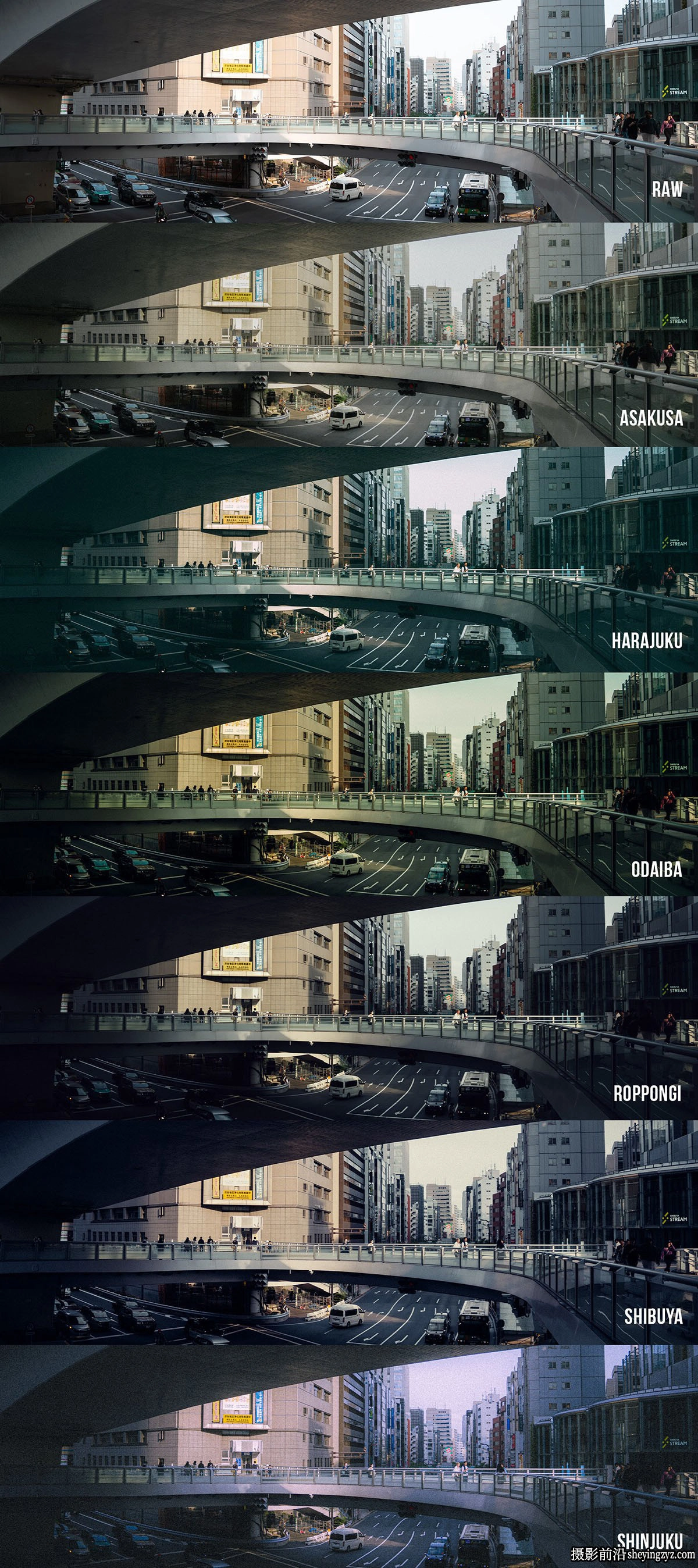 日本东京街头摄影Lightroom预设ACR预设 TOKYO DREAM PRESET PACK