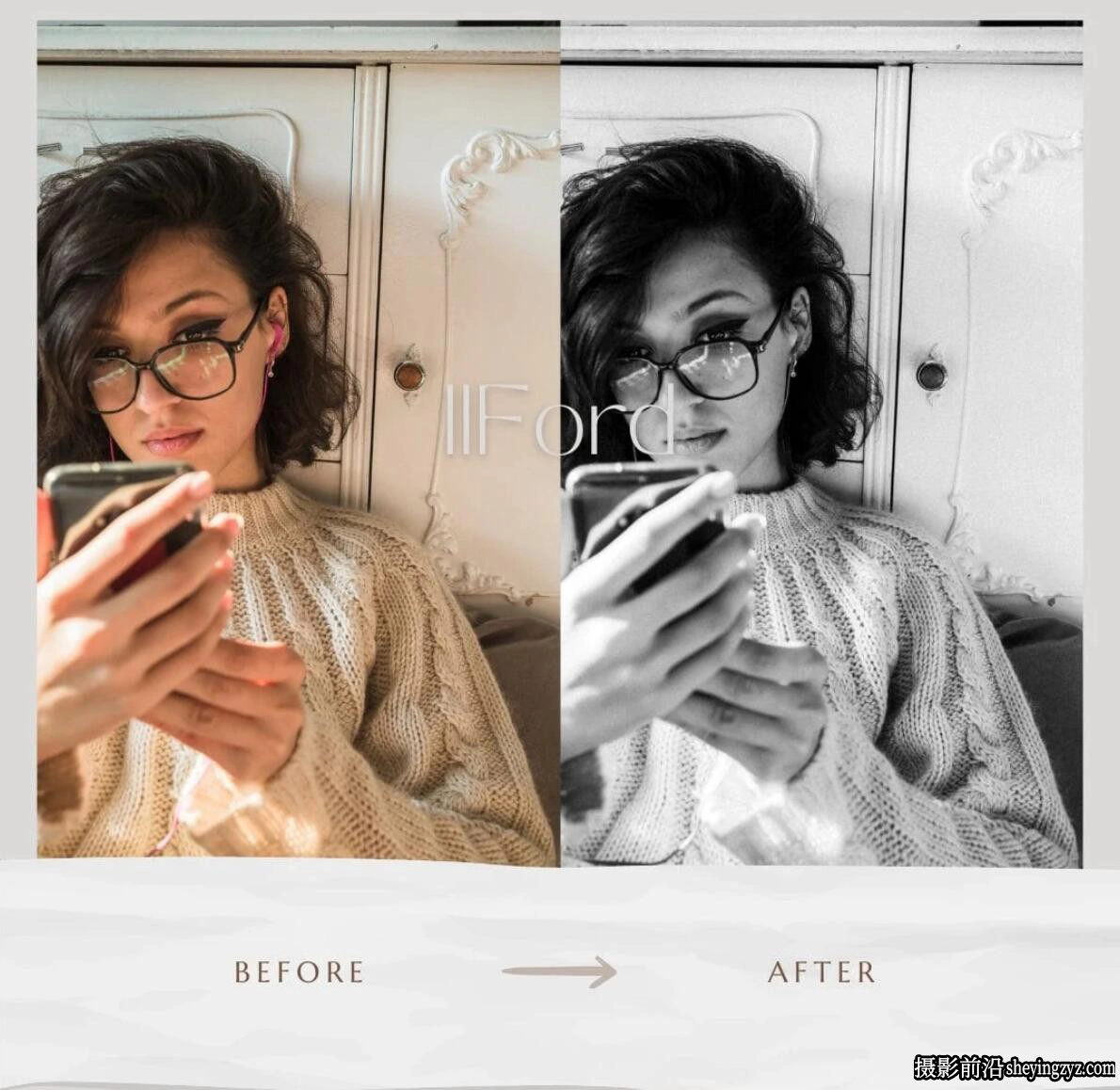 ILFORD HP3经典电影胶片模拟Capture One预设 ILFORD HP SIMULATION