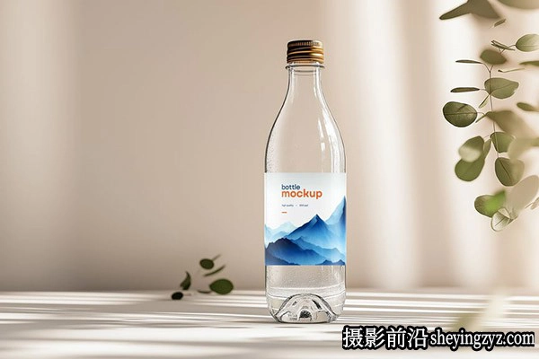 瓶装水瓶子样机,瓶装水样机