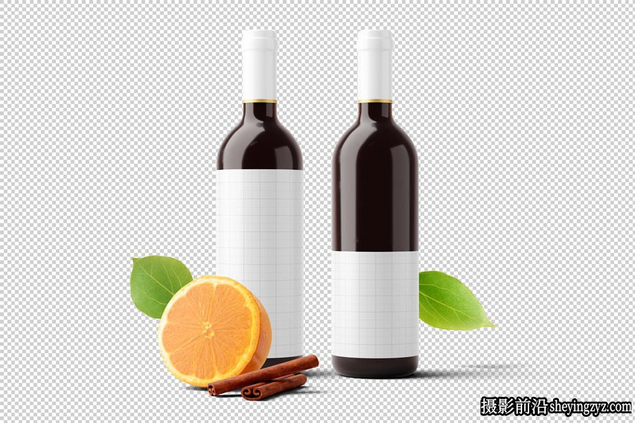 葡萄酒样机酒瓶展示样机