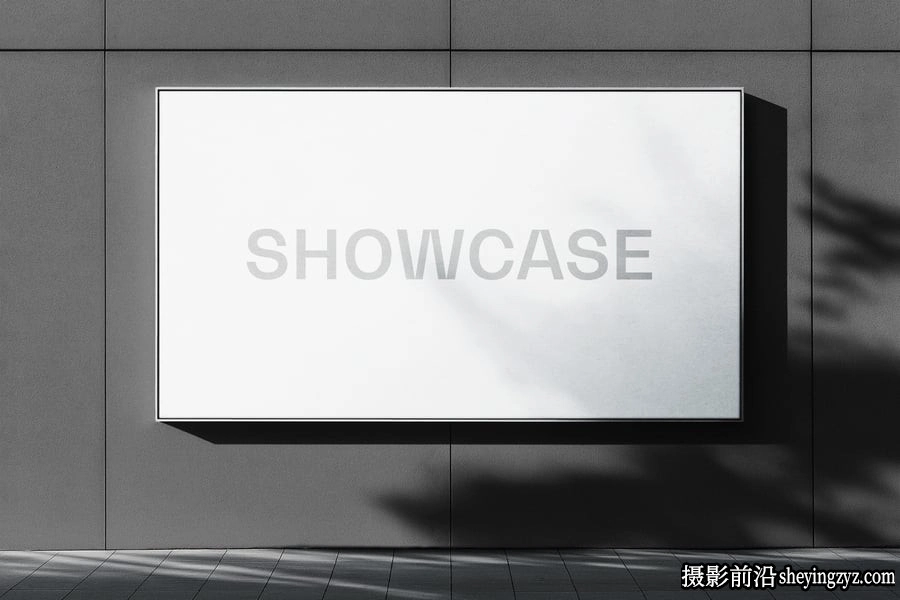 户外广告牌样机,广告牌展示样机