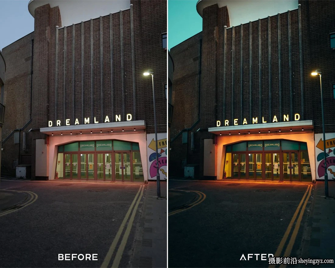 经典扫街电影胶片色彩LR预设 Presets.io–Cinematic Light Preset