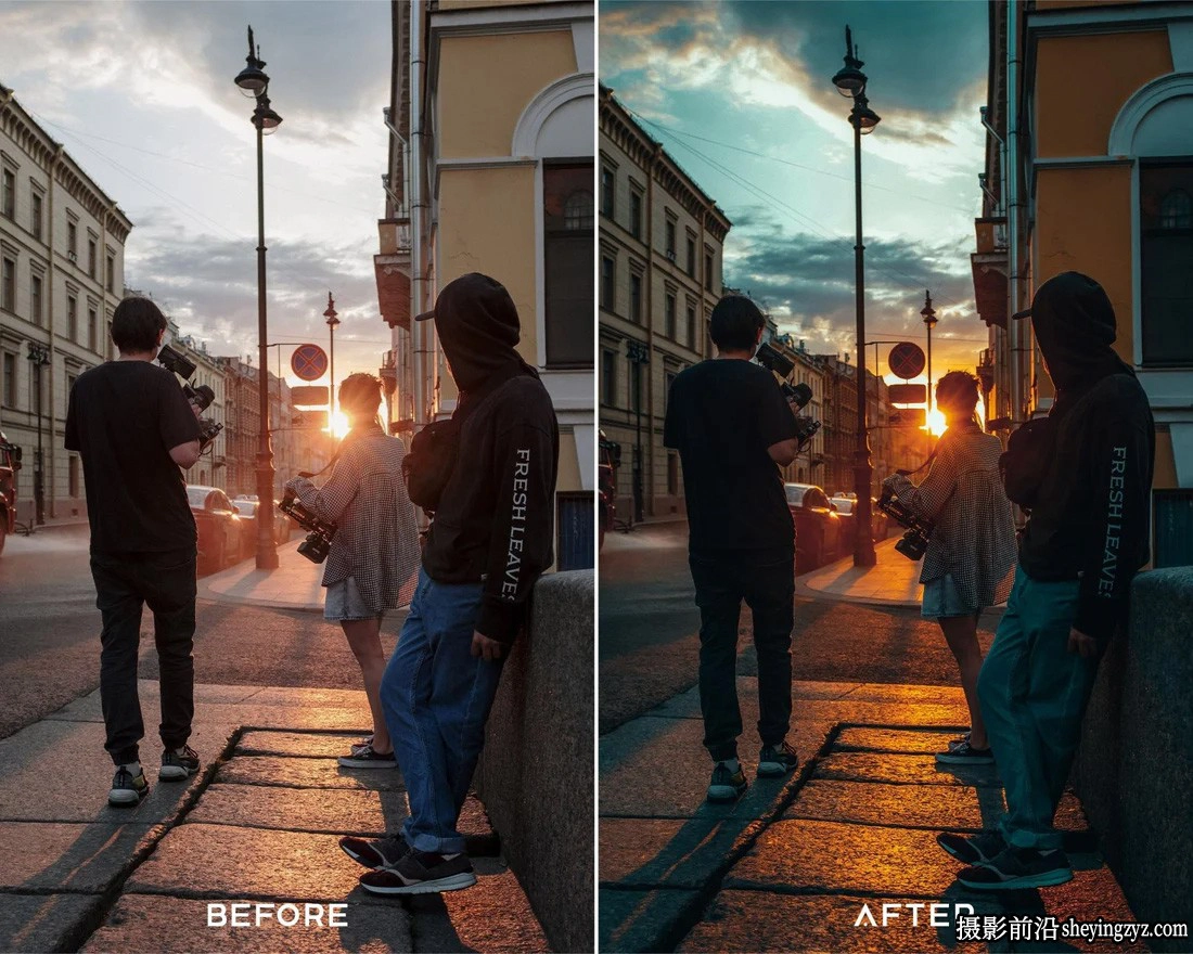 经典扫街电影胶片色彩LR预设 Presets.io–Cinematic Light Preset