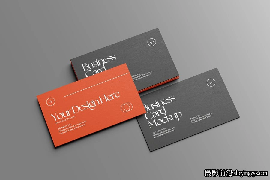 个性名片样机卡片样机VI样机