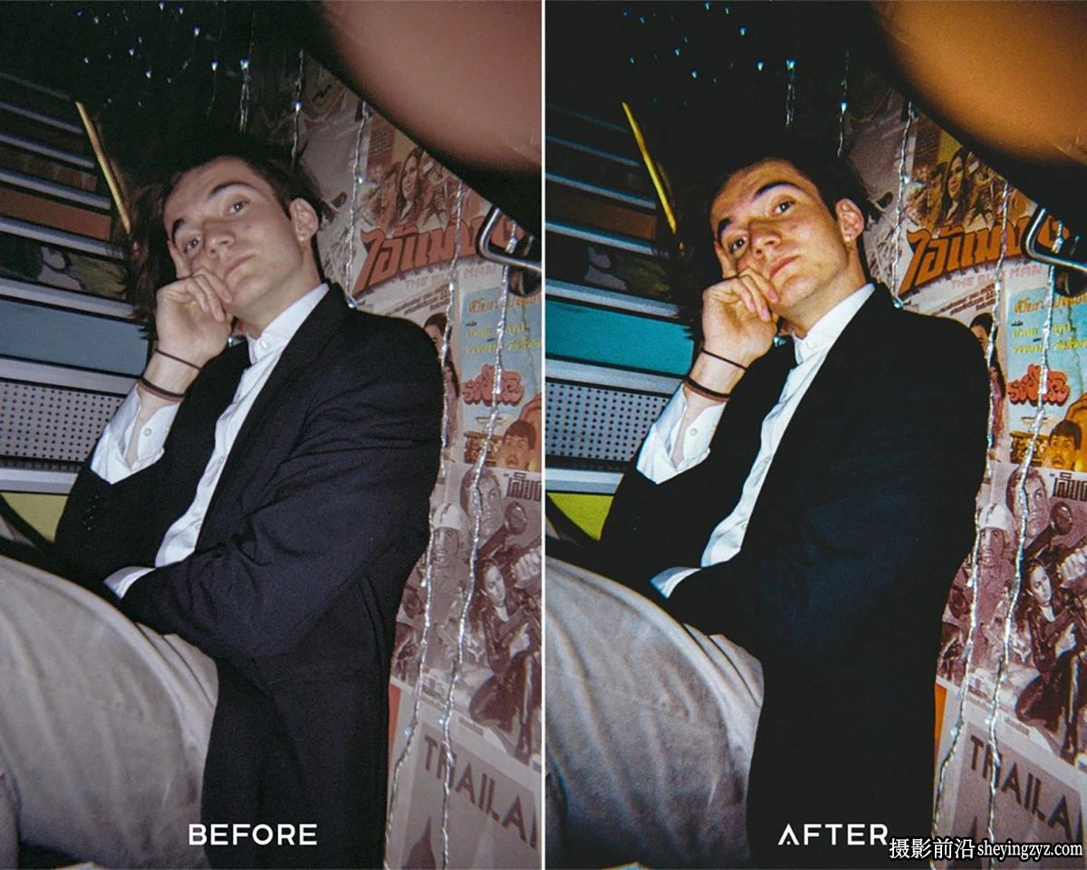 电影闪光胶片人像调色Lightroom预设 Presets.io – Flash Preset