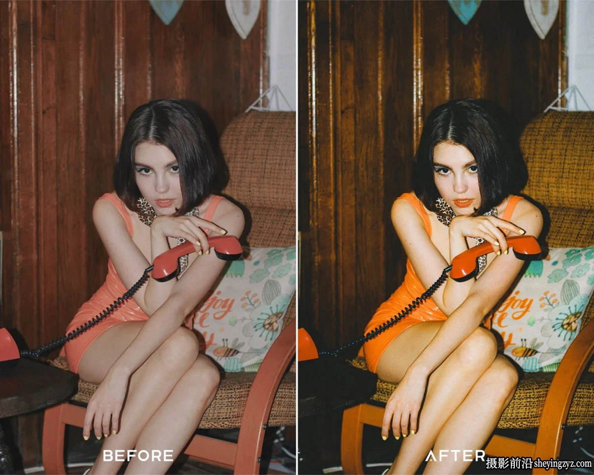 电影闪光胶片人像调色Lightroom预设 Presets.io – Flash Preset
